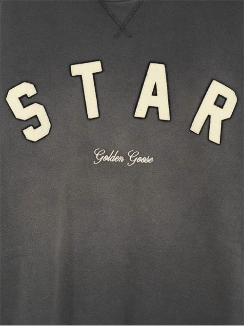 Felpa con stampa GOLDEN GOOSE | GUP02713P00241760666